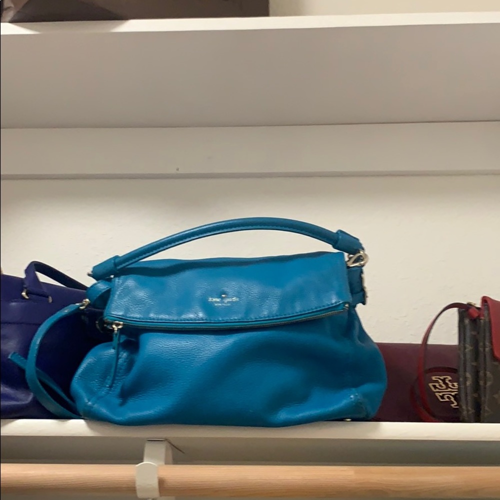 Kate Spade Teal Shoulder Bag